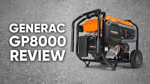 Thinking about buying a generac generator? Generac Gp8000 Review Is This A Whole Home Generator Youtube