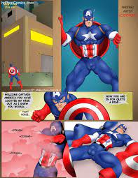 Captain America Sex Comic - HD Porn Comics