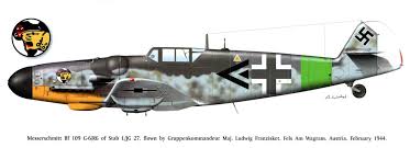 Pin Van William Browning Op Messerschmitt Bf 109