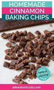 Homemade Cinnamon Baking Chips Recipe Recipe Baked Chips Chips Recipe Cinnamon Recipes