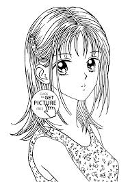 Create unusual characters, explore the beautiful game world. Anime Coloring Pages That You Can Print Coloring And Drawing