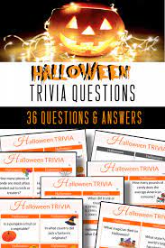 Challenge them to a trivia party! Halloween Trivia Questions Organized 31
