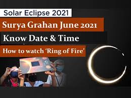 (in universal time) for the june 10th annular solar eclipse. Annular Solar Eclipse 2021 Where When And How To Watch Surya Grahan Check Date Time And Other Details Here