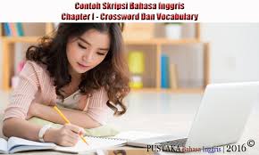 Check spelling or type a new query. Contoh Skripsi Bahasa Inggris Chapter I Tentang Crossword Dan Vocabulary