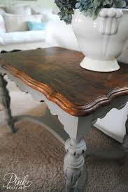 French Country End Tables Painted Furniture Paint Furniture Refinishing Furniture