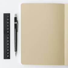 Blank Plain Brown Notebook Page With A Pencil Mockup Free Image By Rawpixel Com Kutthaleeyo In 2020 Image Fun Mockup Template Design Resources