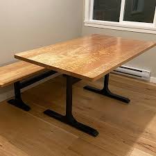 Dining Table Base 28 H X 35 W X 52 L Etsy In 2020 Metal Round Dining Table Metal Dining Table Dining Table Bases