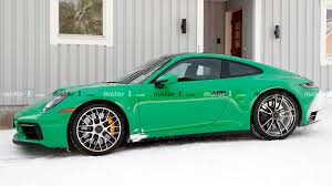 Unfollow porsche 911 gts to stop getting updates on your ebay feed. Porsche 911 Gts Spied In Eye Catching Green With No Camouflage