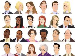 A Brilliant Artist Reimagined Characters From The Office As Cartoons The Office Characters Office Cartoon The Office