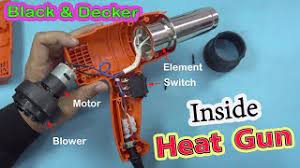 Inside Heat Gun Black Decker Kx1800 Youtube