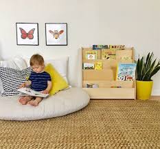 Simple Reading Nooks For Toddlers And Kids Montessori Methods Boy Toddler Bedroom Toddler Bedrooms Baby Boy Rooms