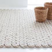Handgeflochtener Zopfteppich Trenzas Diy Teppiche Strickteppich Teppich