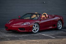 The v8 engine sound is screaming differently from the ferrari unit, because of the different shaft that's not flat as on 360 and 430, so ultimately a less acid note in my ears. 2004 Ferrari 360 Spider