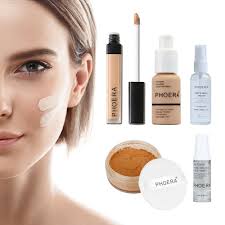 Phoera Foundation Concealer Primer Setting Spray Setting Powder Mega Value Ebay