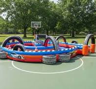 Turbo 1000 Race Track | Commercial Inflatable Interactive Game - IG5455