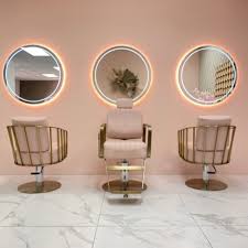 Hydraulic salon chair near me. Pink Gold Collection Salon Equipment Centre