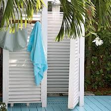 Outdoor shower screen privacy screens outdoor showers and outdoor privacy panels portable outdoor shower screen. 33 Design Ideas For Wooden And Metal Outdoor Shower Enclosures