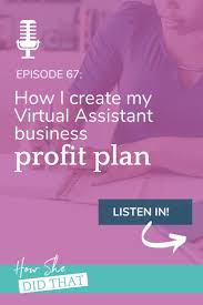 How I Created My Yearly Profit Plan For My Virtual Assistant Business Tasha Booth In 2020 Virtual Assistant Business Virtual Assistant Virtual Assistant Jobs