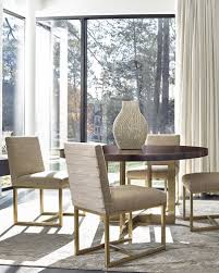 Browse a large selection of dining room chairs, including metal, wood and upholstered dining chairs in a variety of colors for your kitchen or dining area. Dining Room Chairs At Horchow