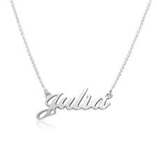 Items 1 to 20 of 40 total. Small Personalised Classic Name Necklace In Silver Myka Formerly My Name Necklace Uk