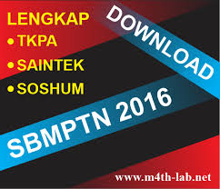 Download Soal Sbmptn 2016 Naskah Asli Lengkap M4th Lab