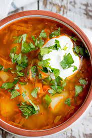 There Are So Many Reasons To Love Shchi Traditional Russian Cabbage Soup It S Hearty A Pork And Beef Recipe Russian Cabbage Soup Recipe Cabbage Soup Recipes