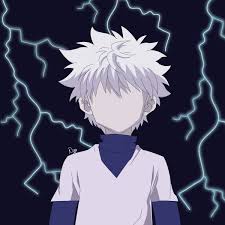 Search, discover and share your favorite anime gifs. Killua Lightning Background Hunter Anime Anime Canvas Painting Lightning Art