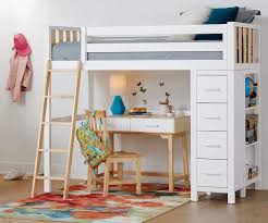 The naomi home kids low study loft bed is a stylish multifunctional piece for a child's bedroom. Rowan Twin Loft Bed Scandinavian Designs