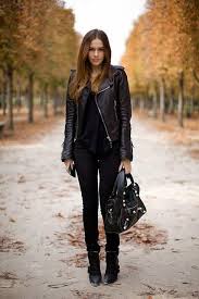 Leather Jacket Black Brown Faux Vintage Tan Grunge Fashion Fall Fashion Outfits All Black Outfit