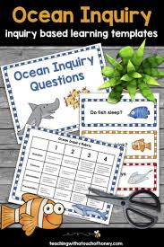 Inquiry Based Learning Projects Oceans Project With Sample Inquiry Questions Inquiry Based Learning Inquiry Based Learning Projects Project Based Learning Kindergarten