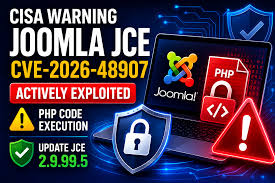 Joomla JCE CVE-2026-48907 Exploited — Patch Now