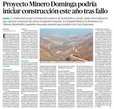 Somos un proyecto minero portuario, que propone desarrollar una nueva minería, responsable, inclusiva y transparente. Litoralpress Texto De La Noticia