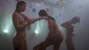 Horror movie shower scene with naked actresses - celebrity porn at ThisVid  tube