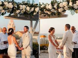 Rooftop And Intimate Ceremony For A Cartagena Colombia Wedding The Stewarts Roam Photography Wedding Cartagena Cartagena Colombia