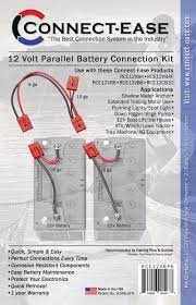 12 Volt Parallel Battery Connection Kit Rce12vbpk Boat Lift Marine Equipment Trolling Motor