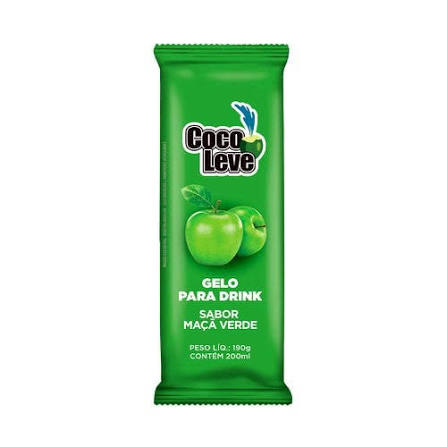 Gelo Saborizado Maçã Verde