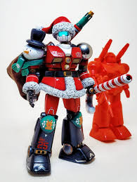 🎅Hoo ho ho~ Merry Christmas Everyone ~ Here comes Santa Cannon by Janiro  Modeling. It's Half-Scratch Built + Modification from a Vintage Bandai 1981  1/144 plastic model kit .
