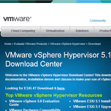 The main vmware download page with all the products to sift through is here,. Downloads Of Vmware Vsphere Hypervisor Esxi 5 1 And Vmware Vcenter Server Appliance 5 1 Now Available Tinkertry It Home