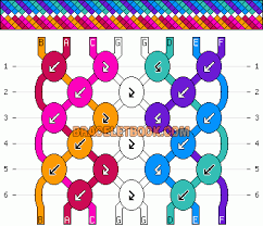 Normal Friendship Bracelet Pattern 9933 Braceletbook Com Friendship Bracelet Patterns Diy Friendship Bracelets Patterns Friendship Bracelets Tutorial