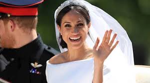 Elizabeth alexandrou and tessa rankin recreated the givenchy wedding dress in under 12 hours. Meghan Markle S Wedding Dress Why Her Royal Veil Had Indian Lotus Designed On It Lifestyle News The Indian Express
