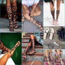 Diy Wrap Gladiator Sandal Diy Sandals Diy Shoes Gladiator Sandals Diy