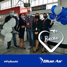 Inca de la infiintre pana in prezent compania aeriana blue air a abordat o atitudine pozitiva fata de toti calatorii prin oferte avantajoase la bilete de avion, promovand cu success zboruri ieftine atat cu plecare din. Blue Air In Direct De La Aeroportul Din Bacau Facebook