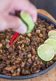 Sisig Panlasang Pinoy Recipe Sisig Recipe Sisig Pork Sisig