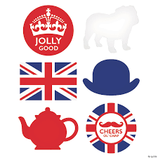 My favorite london calling/british party ideas and elements from this wonderful birthday. British Party Cutouts Oriental Trading