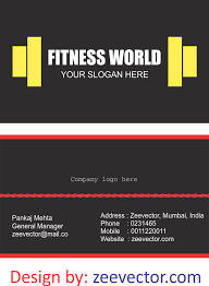 Pc inspector file recovery can recover lost partitions. Gym Visiting Card Vector Free Download Free Vector Design Cdr Ai Eps Png Svg