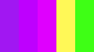 You add some bright fun colors without it being overbearing. Bright Neon Purple Color Scheme Bright Schemecolor Com