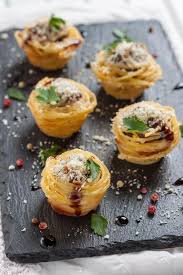 Ausgefallenes Fingerfood Spaghetti Muffins Fingerfood Rezepte Fingerfood Fingerfood Rezepte Schnell