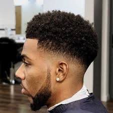 Cool 25 Short Afro Haircuts Mid Fade Haircut Fade Haircut Curly Hair Men