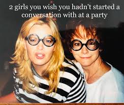 Hopefully these ladies won't be joining Reba and me