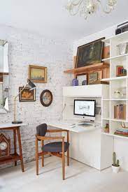 6 Ways To Maximize Your Small Apt Like Zio Sons Desk In Living Room Living Room Office Home Office Design